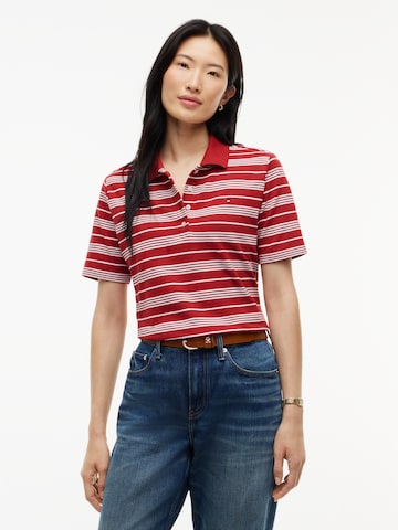 raudona TOMMY HILFIGER Marškinėliai '1985': priekis