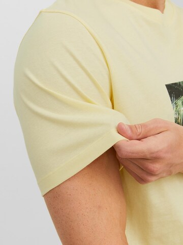 JACK & JONES T-Shirt 'PALMA' in Gelb