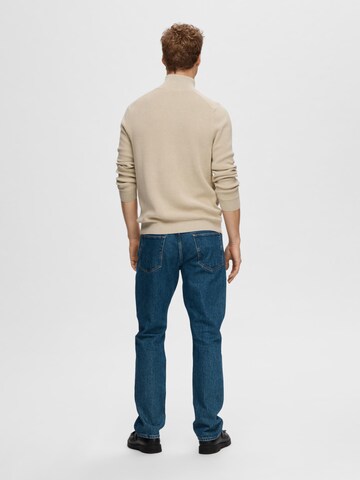 SELECTED HOMME - Jersey 'Own' en beige