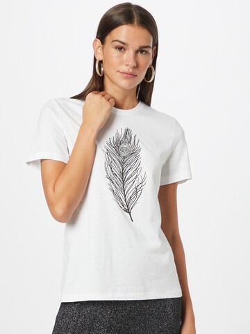 ONLY - Camiseta 'KITA' en blanco: frente