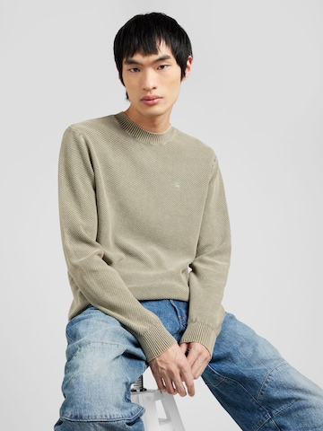 G-Star RAW Sweater 'Moss' in Green