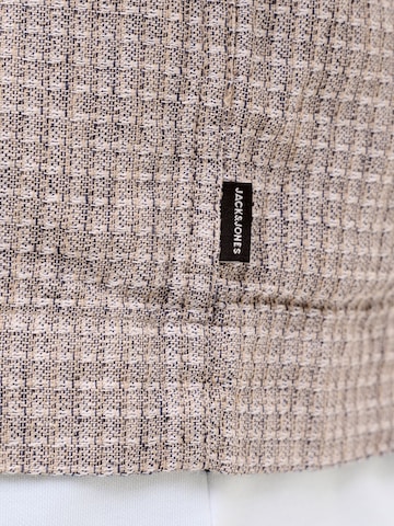 JACK & JONES Comfort Fit Hemd in Beige