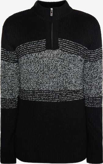 ICEBOUND Pulover u siva melange / crna, Pregled proizvoda