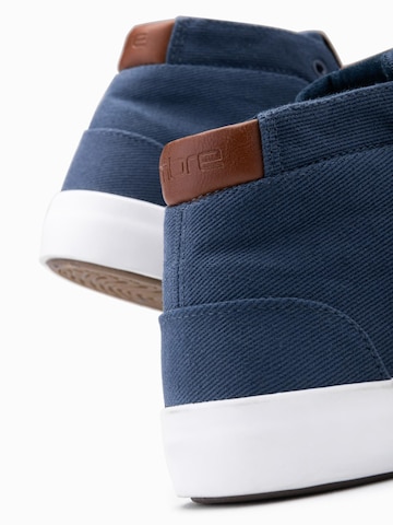 Ombre High-top trainers in Blue