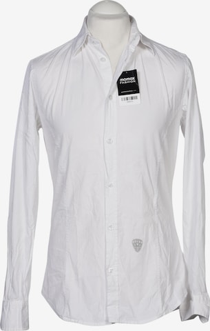 GUESS Button Up Shirt in M in White: front