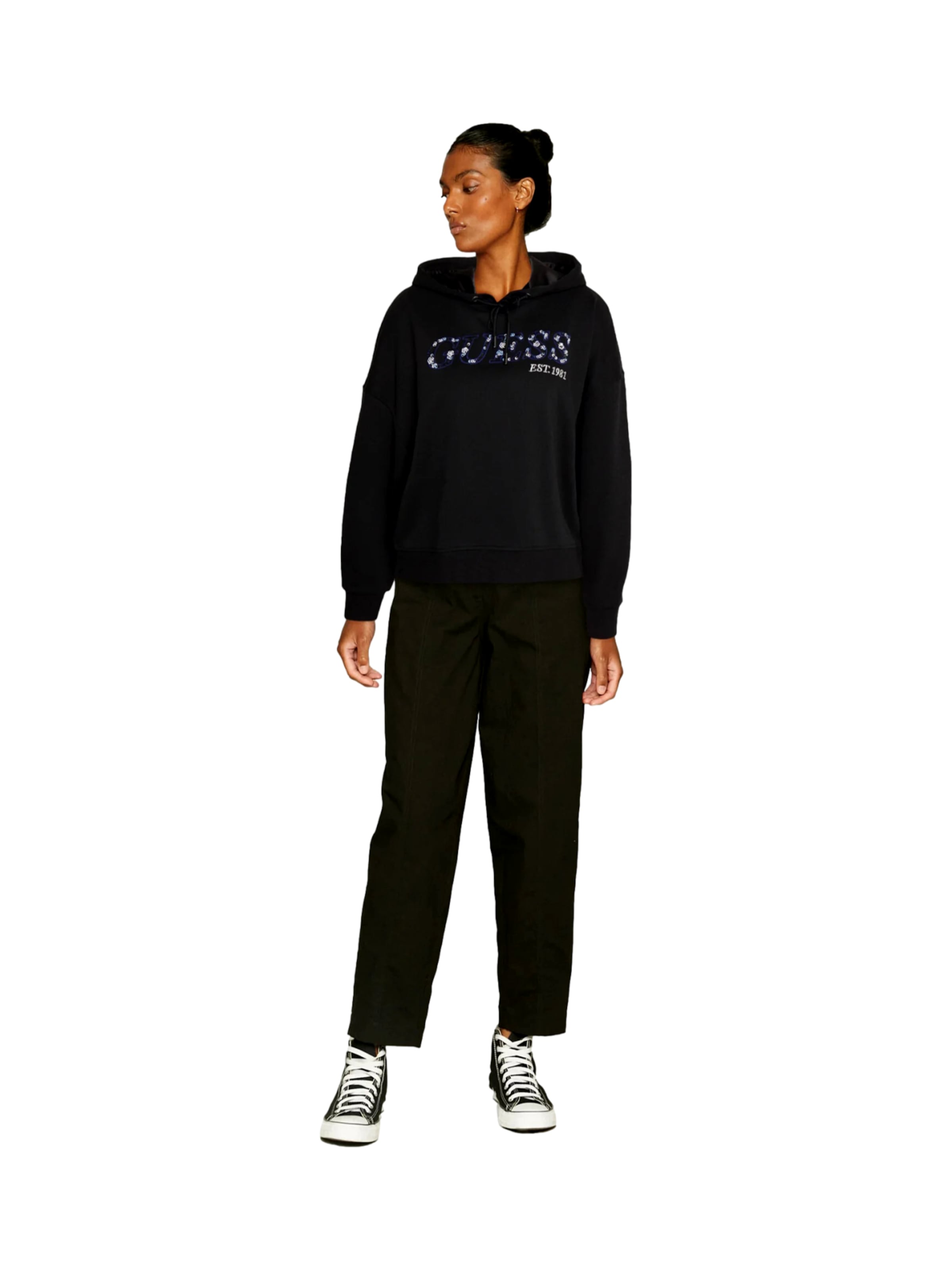 Sweat-shirt GUESS en noir