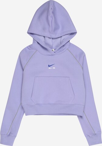 Sweat-shirt Nike Sportswear en violet : devant