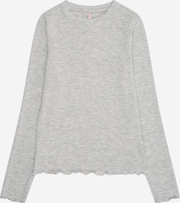 ONLY GIRLS Shirt in Grey: front
