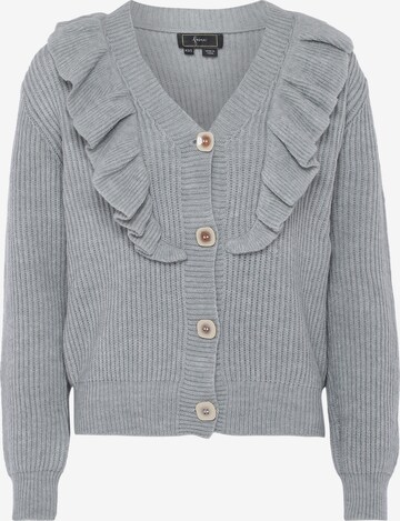 Cardigan faina en gris : devant