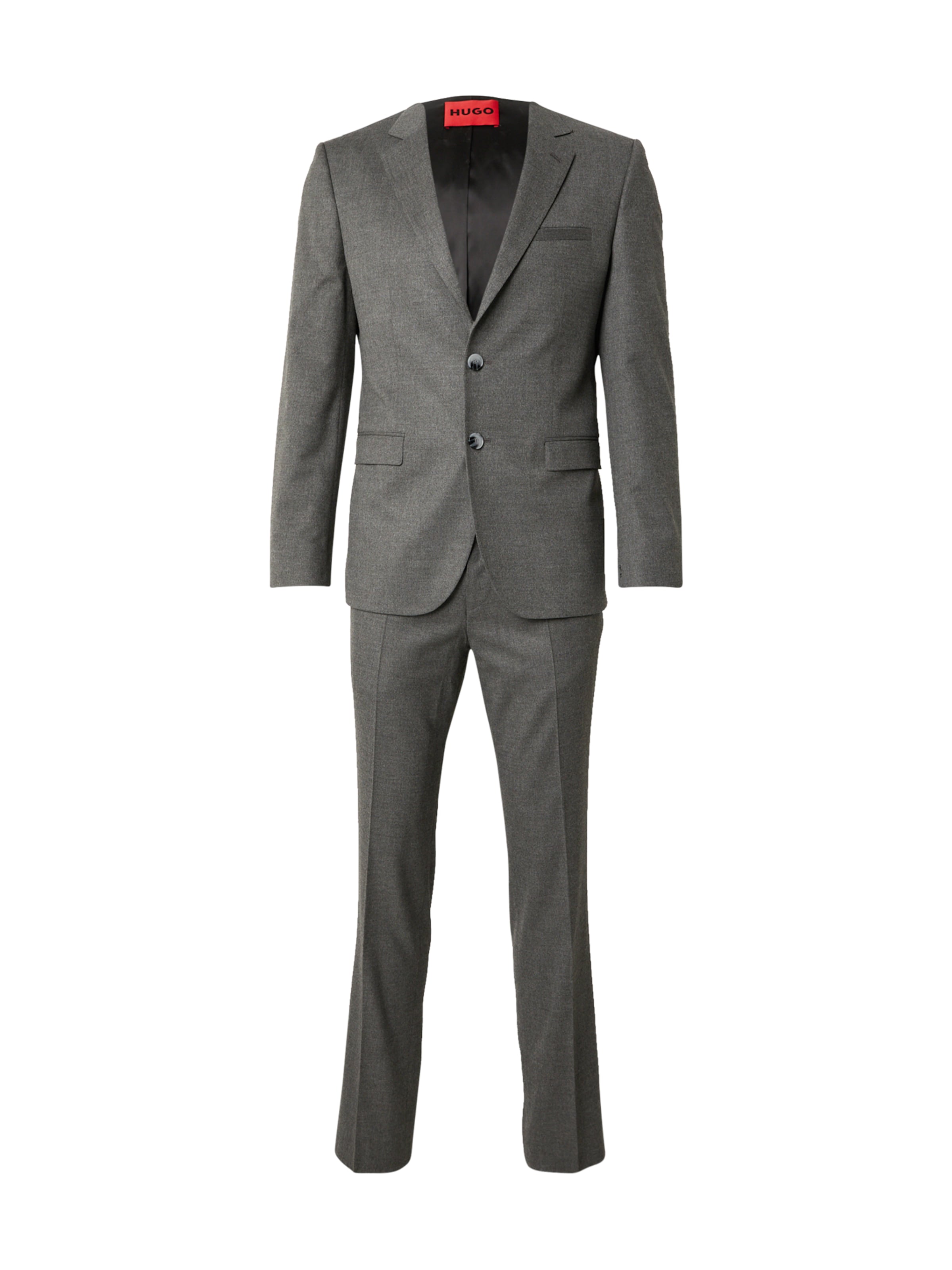 HUGO - Regular Fato 'Arti-Hesten' em cinzento: frente