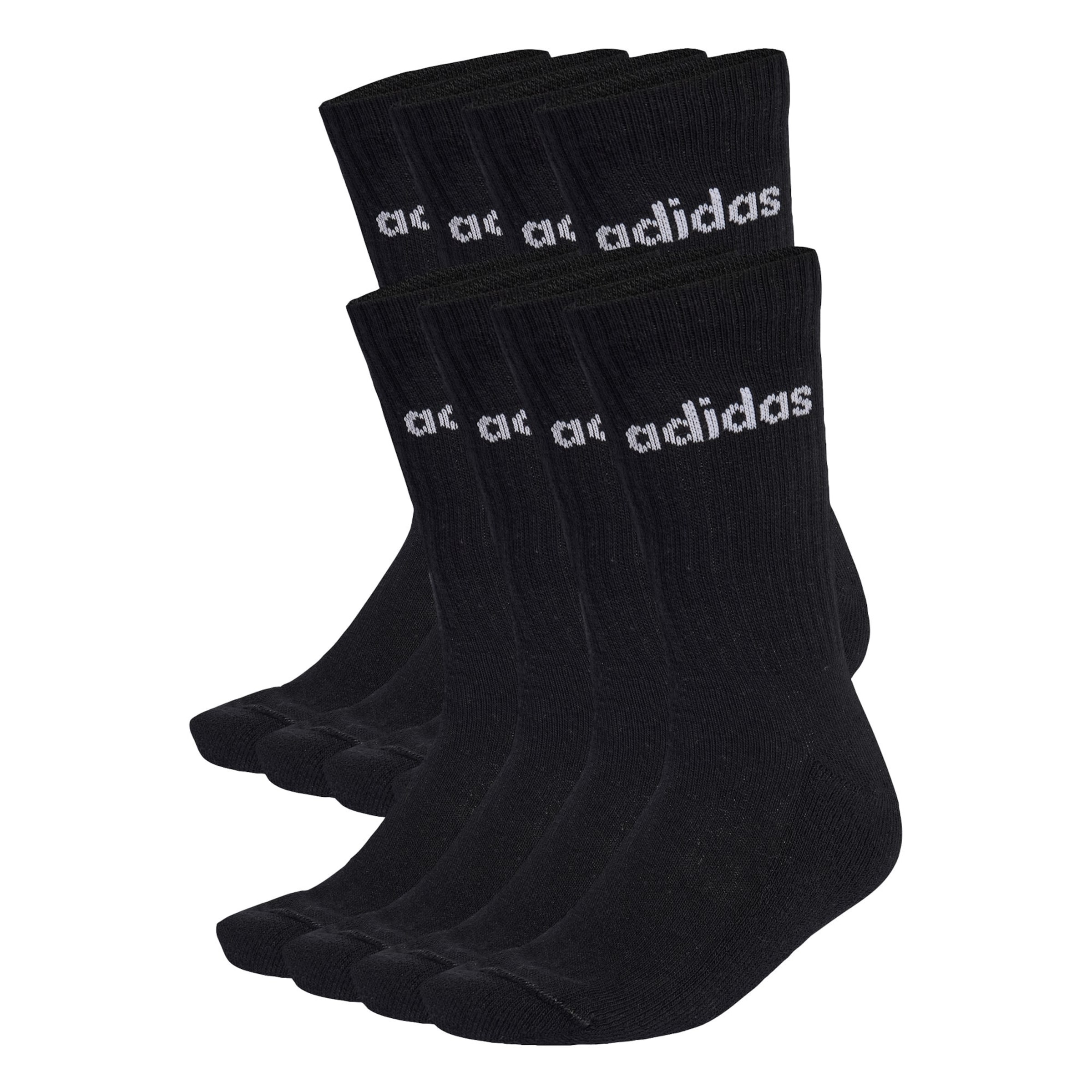 ADIDAS PERFORMANCE Sports socks in Black: front