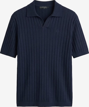 Crystal Paris Shirt 'Vento' in Blau: Vorderseite