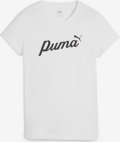 PUMA Sportshirt 'ESS+' in schwarz / weiß, Produktansicht