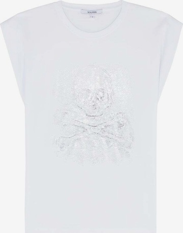 Scalpers Trikoo ' ' värissä valkoinen: etupuoli