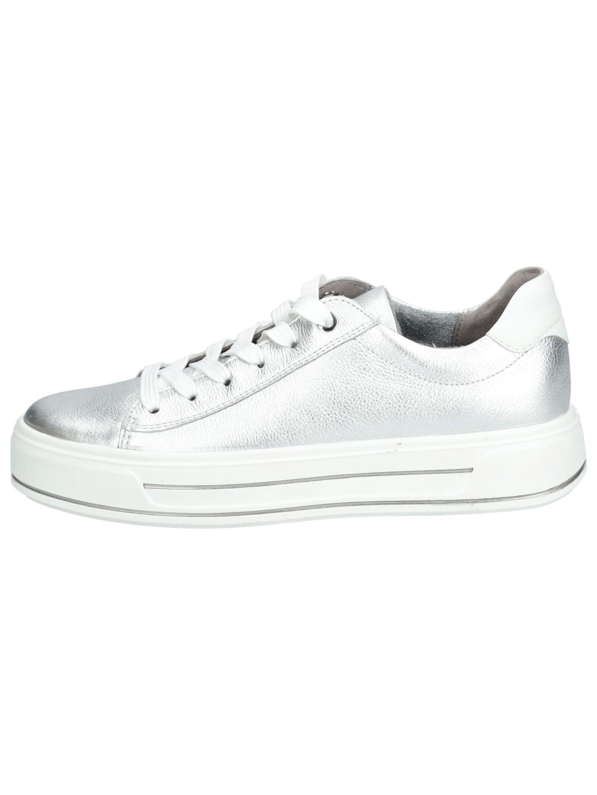 Baskets basses ARA en argent