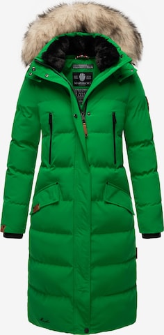 zaļš MARIKOO Ziemas mētelis 'Schneesternchen': no priekšpuses