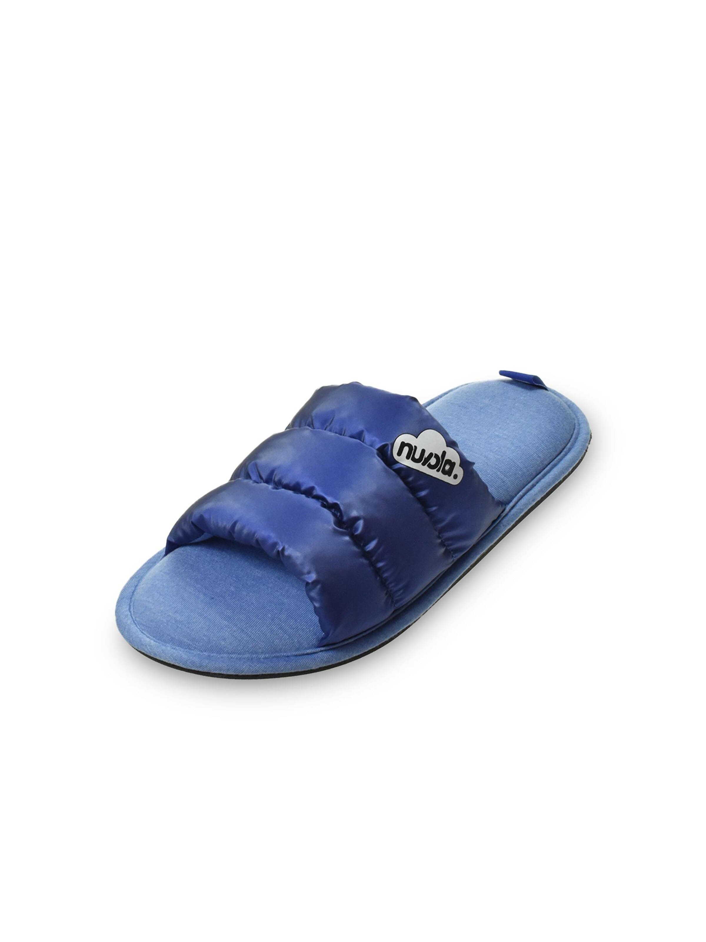 Nuvola. Slippers 'Zueco Spring' in Blue