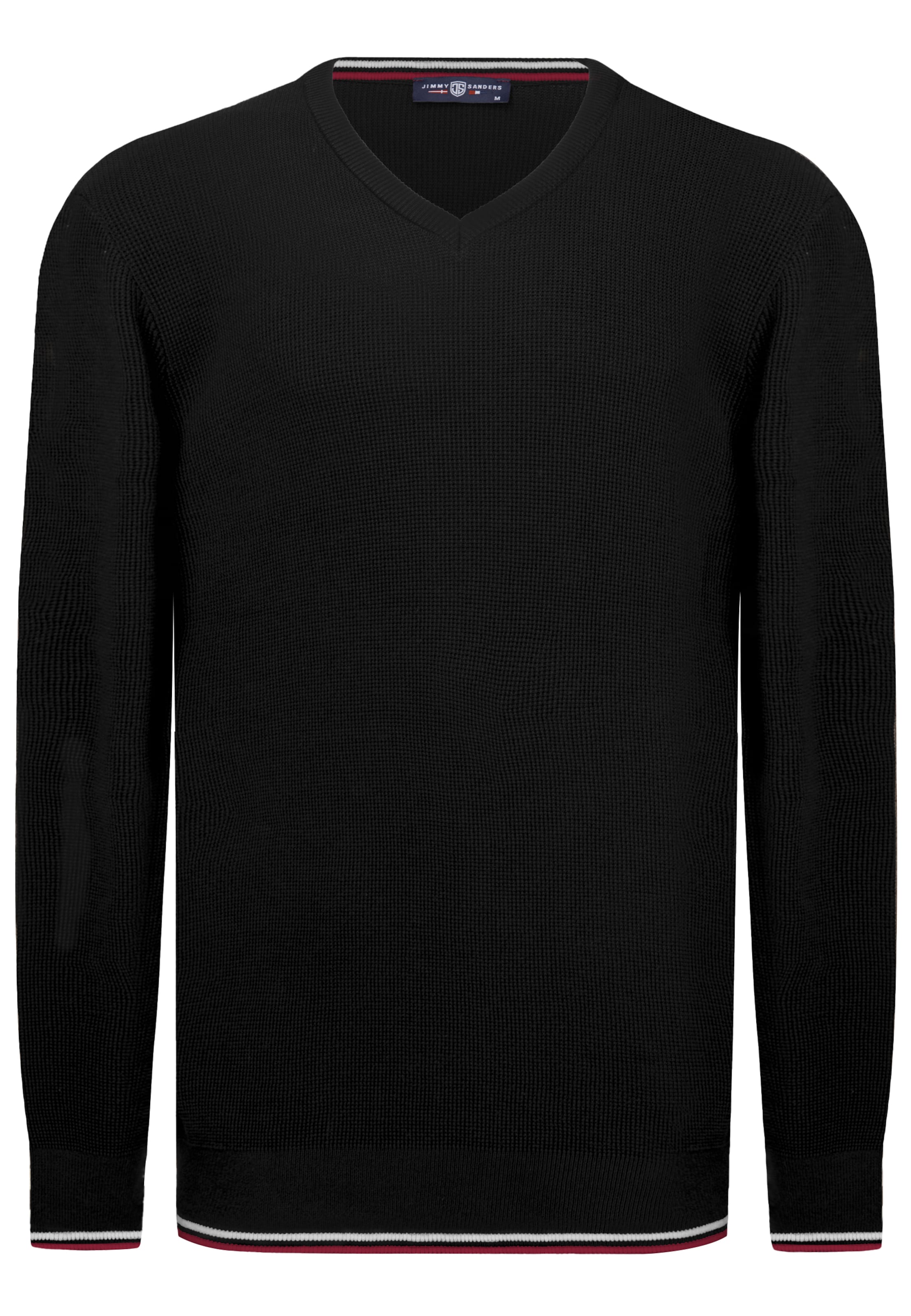 Pullover di Jimmy Sanders in nero: frontale
