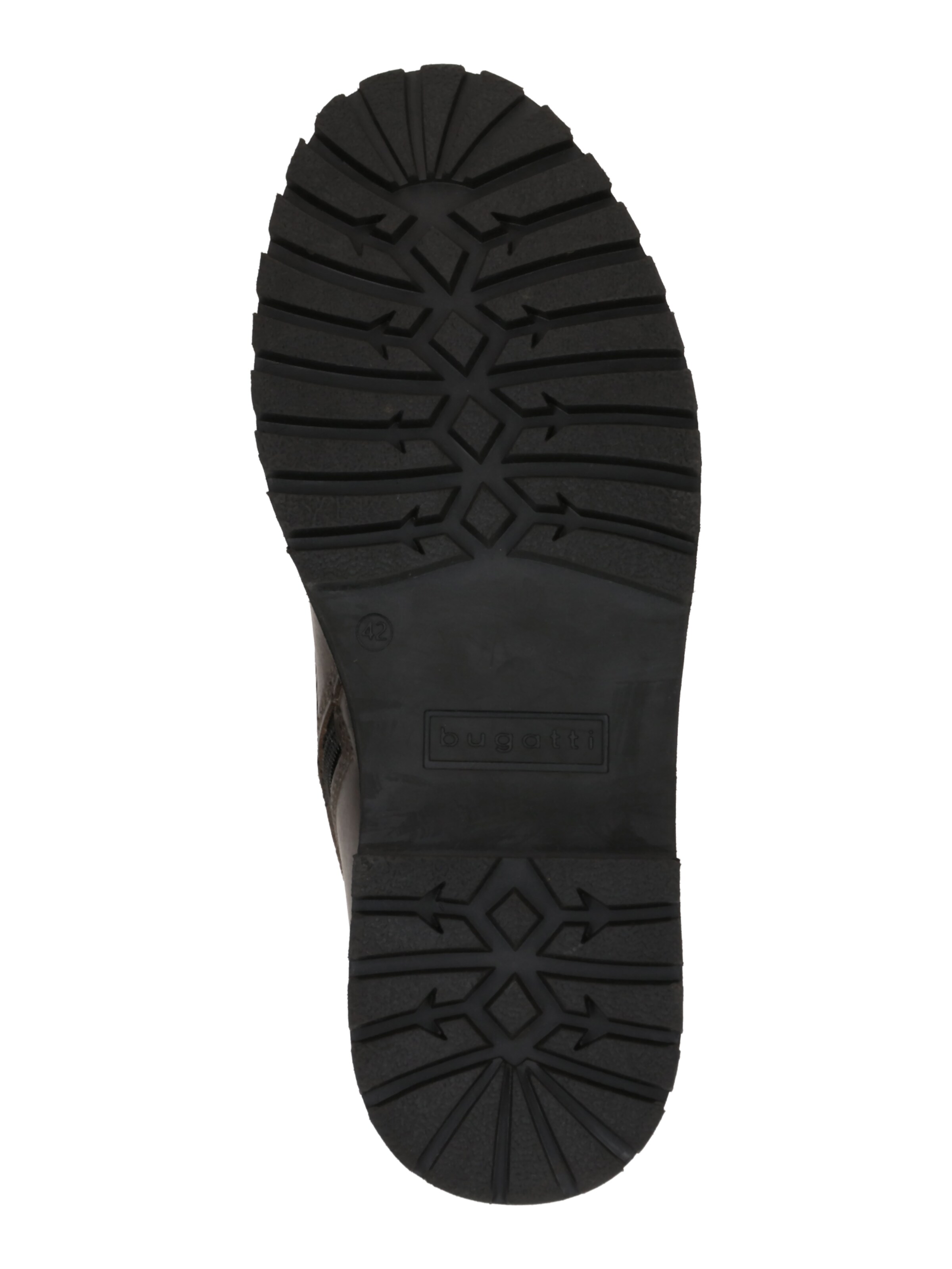 Bottines à lacets bugatti en noir