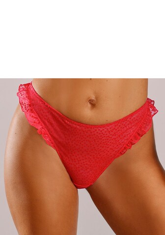 VIVANCE Thong in Red: front