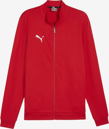 PUMA Sports sweat jacket 'GOAL' in Red: front