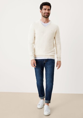 s.Oliver Pullover in Beige