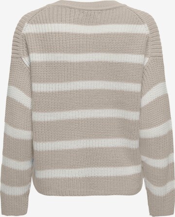 JDY Pullover 'JUSTY' in Grau