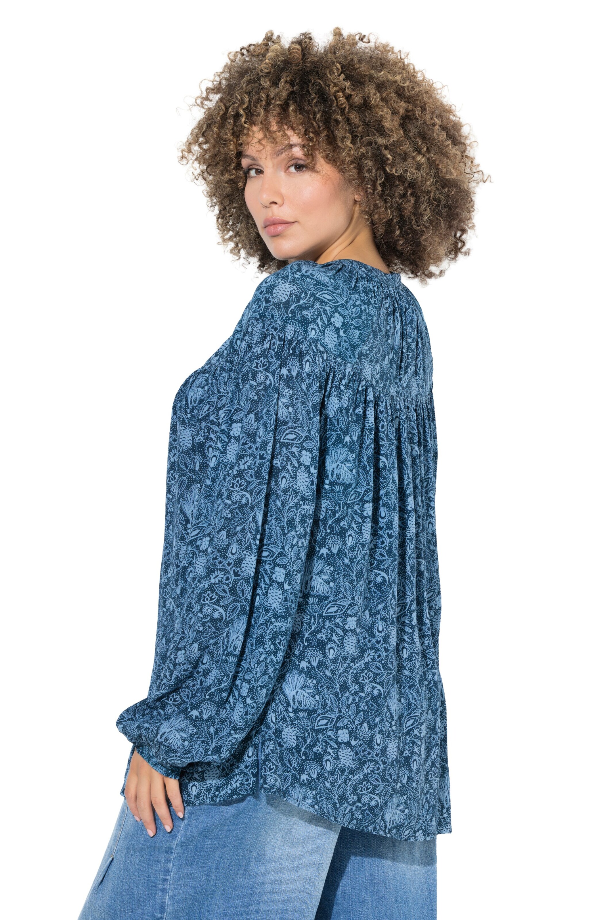 Ulla Popken Halenka – modrá