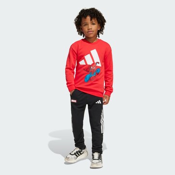 ADIDAS SPORTSWEAR Sweat suit 'Marvel' in Red: front
