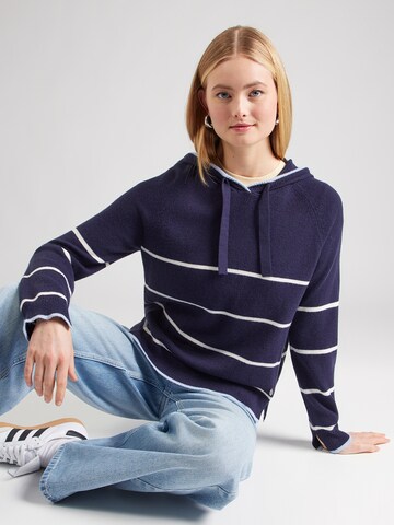 Frieda & Freddies NY Pullover in Blau: Vorderseite