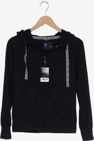 Trigema Sweatshirt & Zip-Up Hoodie in S in Black: front