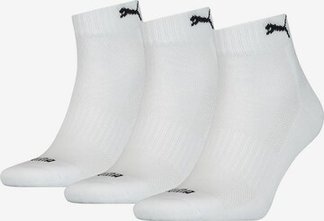 PUMA Спортивные носки в Белый: спереди