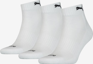 PUMA Sportsockor i vit: framsida