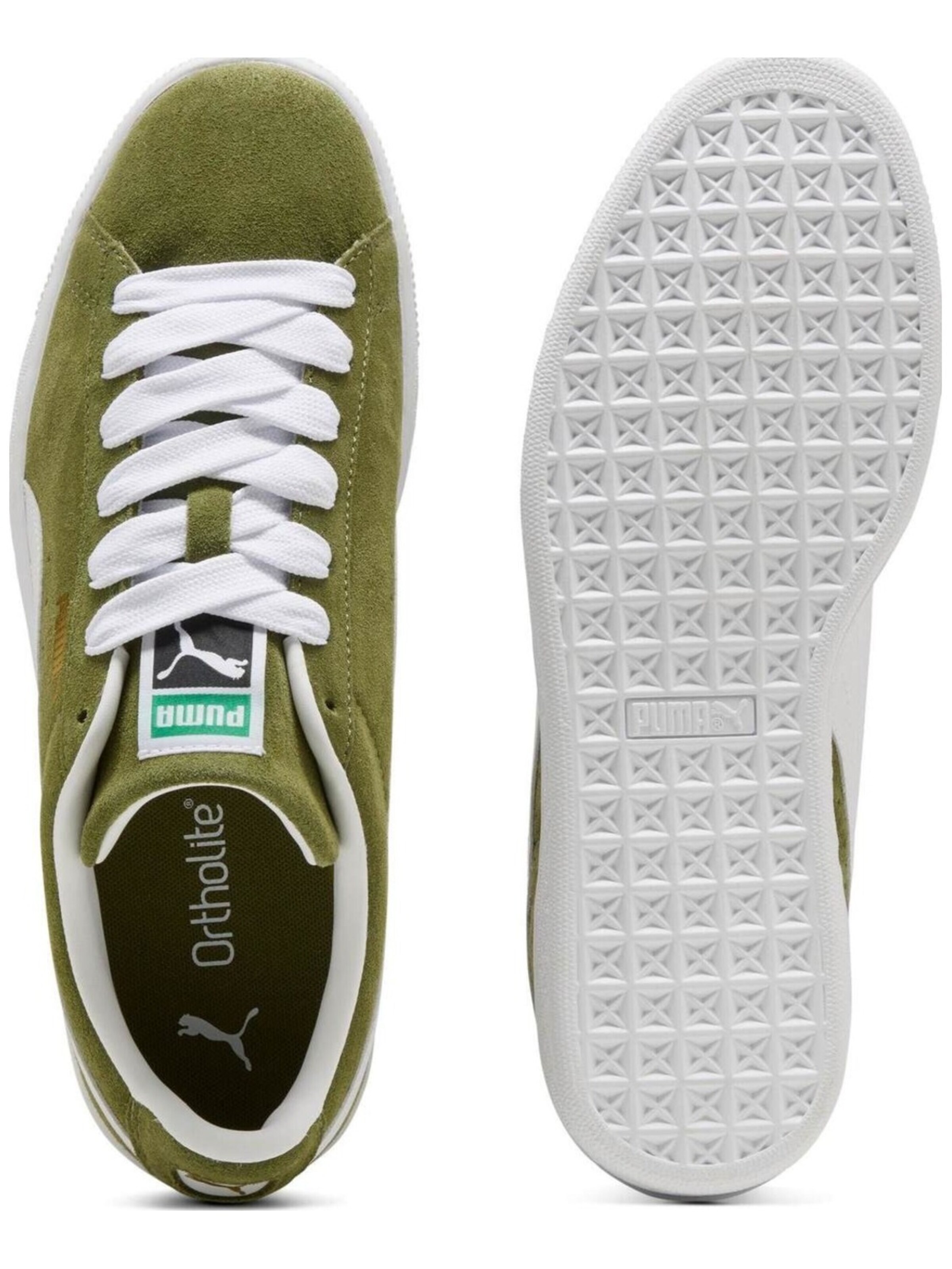 PUMA - Zapatillas deportivas bajas en verde