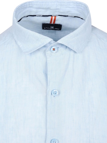 State of Art Regular fit Overhemd in Blauw