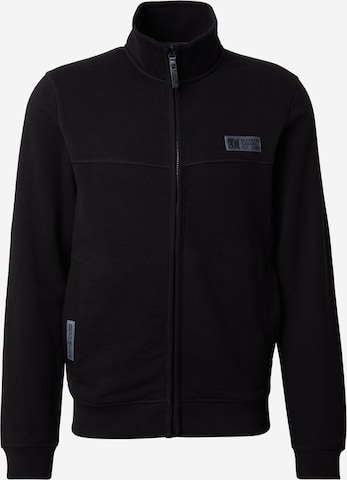 s.OliverGornji dio trenirke - crna boja: prednji dio