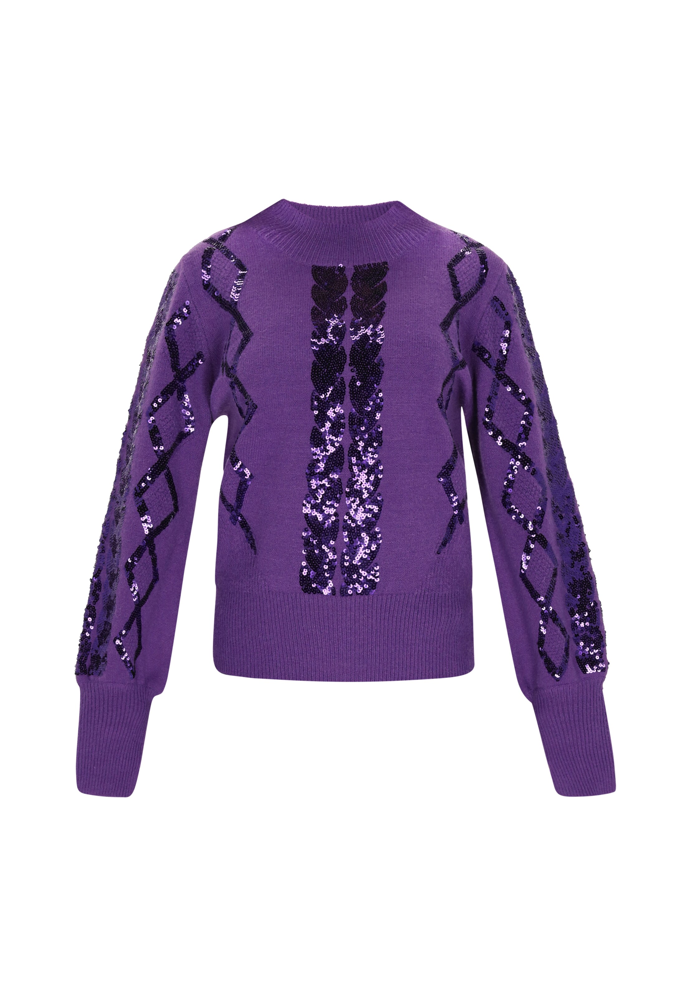 faina Pullover in Lila: Vorderseite