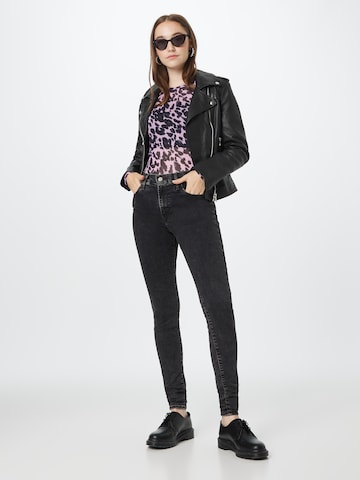 Skinny Jean '720 Hirise Super Skinny' LEVI'S ® en noir