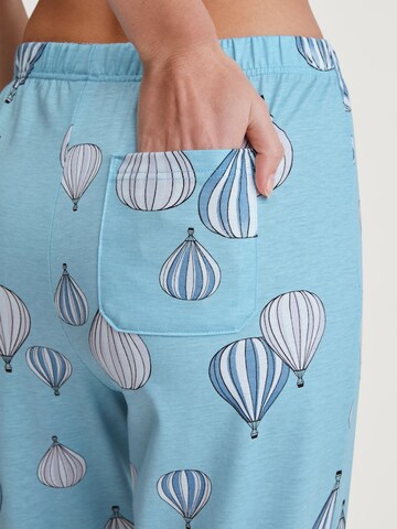 CALIDA Pajama Pants in Blue