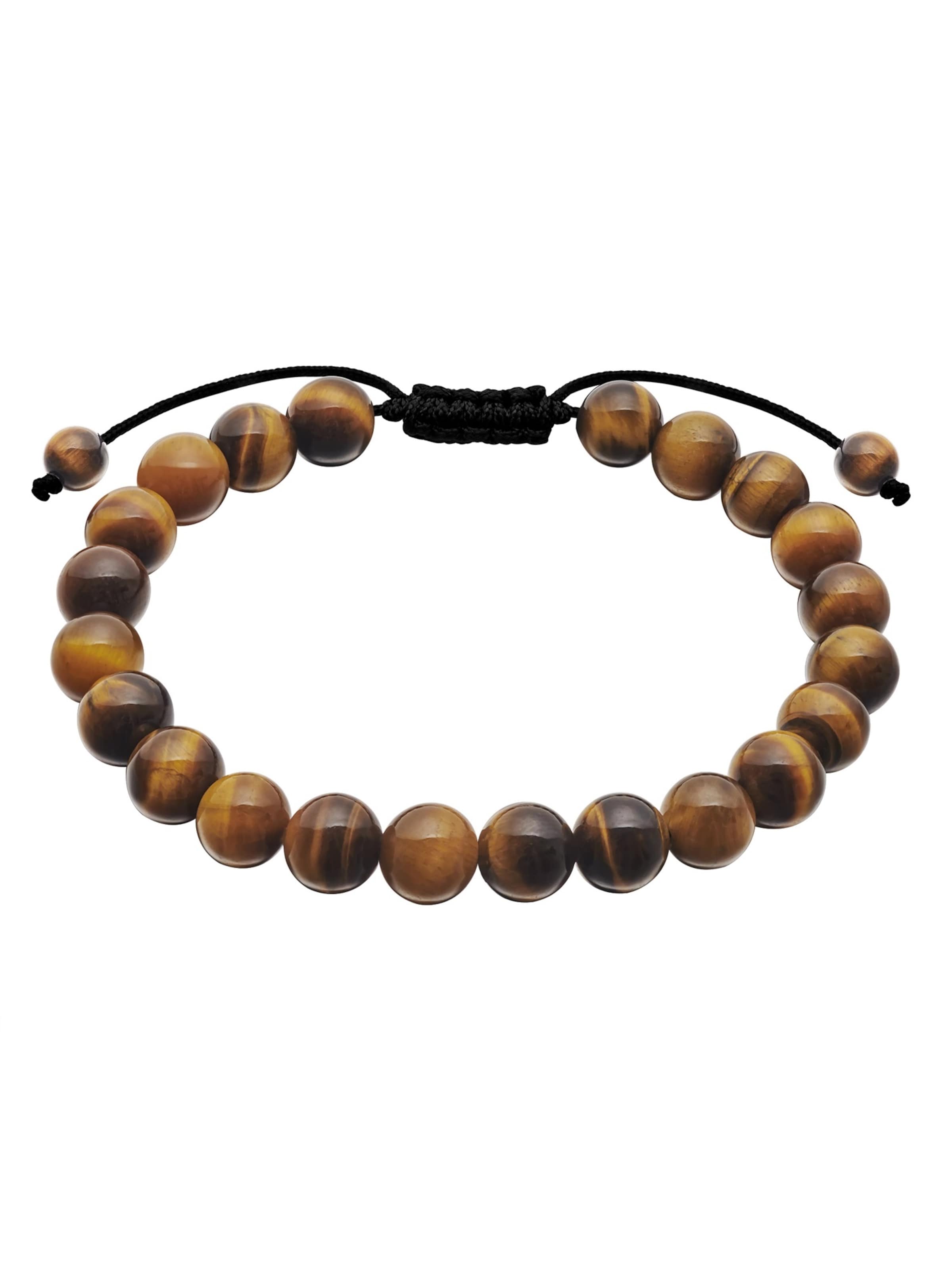 True Rebels - Pulsera en marrón: frente