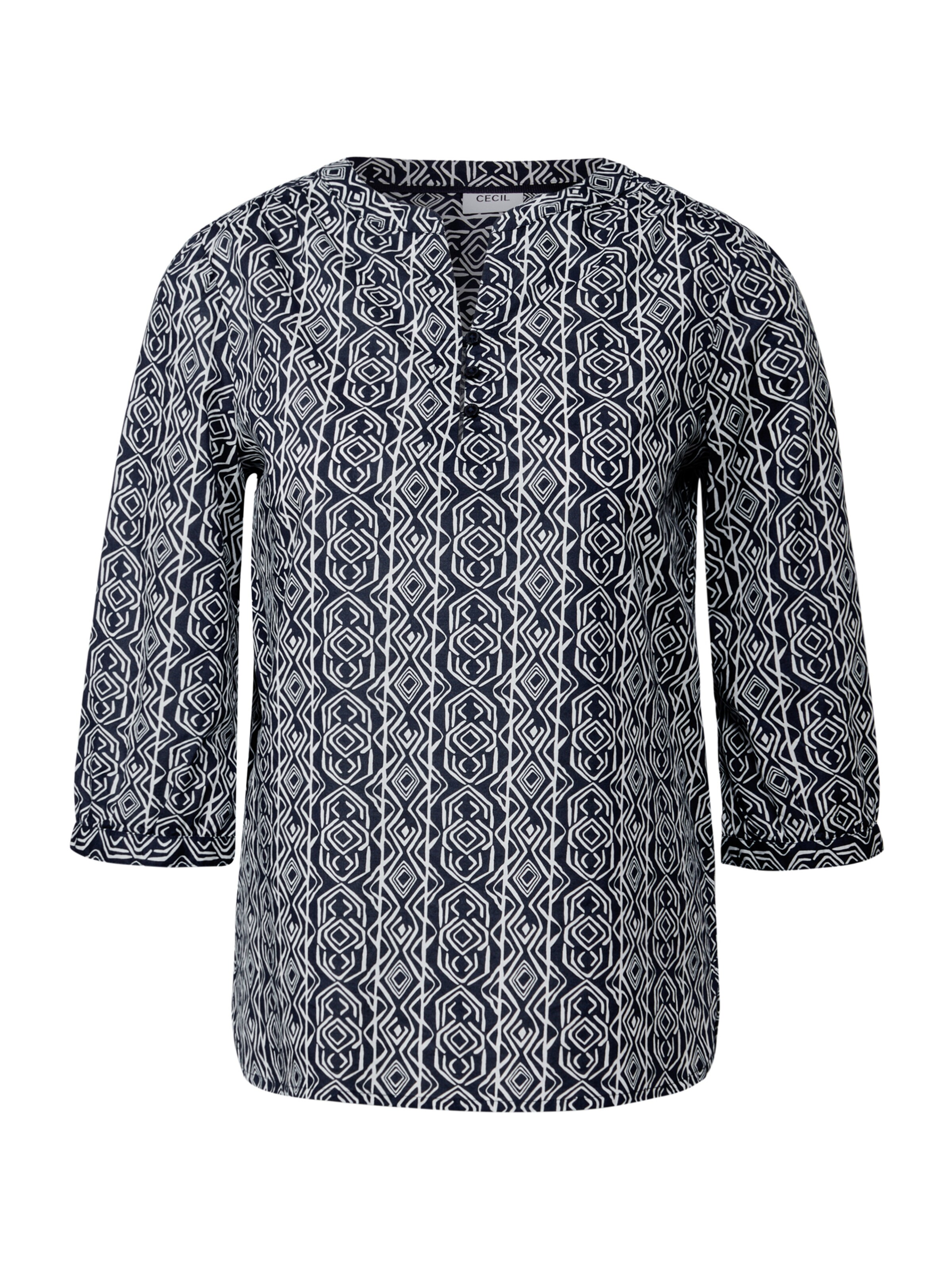 CECIL Bluse in Blau: Vorderseite