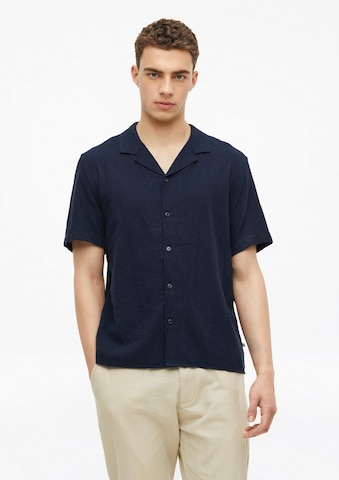s.Oliver Regular Fit Hemd in Blau: Vorderseite