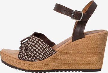 TAMARIS Sandals in Brown