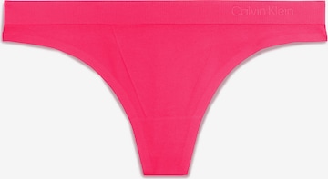 Calvin Klein Underwear String in Roze: voorkant