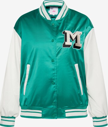 MYMO Between-Season Jacket in Green: front