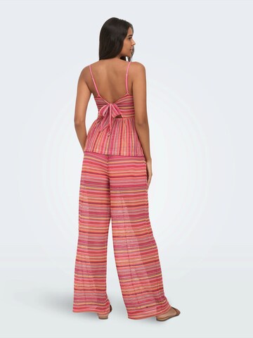 ONLY Вязаный топ 'ONLSANDY' в Ярко-розовый