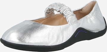 sidabrinė ASH Balerinos su dirželiais 'MAYA03': priekis