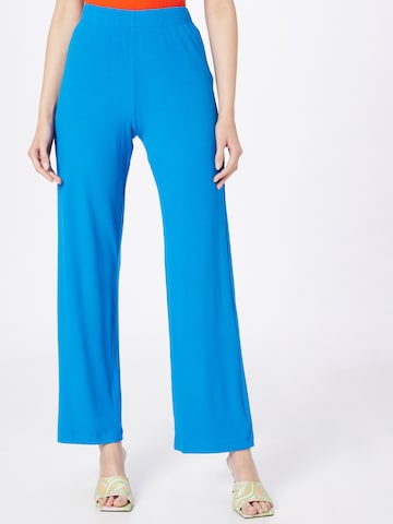 Loosefit Pantalon 'Alouette' mbym en bleu : devant