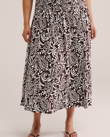 WE Fashion Szoknyák - barna: elől