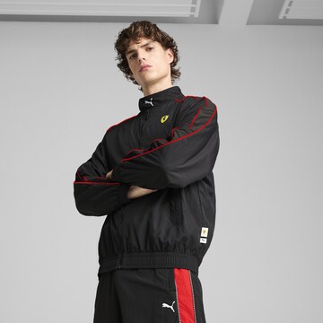 PUMA Sportjas 'Scuderia Ferrari HP Race T7' in Zwart: voorkant